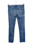 Vorschaubild 2 von Ripped Jeans Damen Gr. W25/34/XS Blau Baumwolle Uni Casual L28