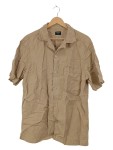Vorschaubild 1 von Herren Freizeithemd Kurzarm Beige Gr. 50 L Casual