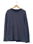 Vorschaubild 1 von Herren Pullover Gr. 52 XL Blau Meliert Rundhals Langarm Casual