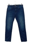 Vorschaubild 1 von Jeans Slim Fit Herren Gr. W34 Blau Baumwolle Uni Casual Logo