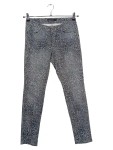 Vorschaubild 1 von Damen Jeans Regular Fit W26, 34 Grau Animal-Print