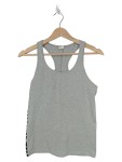 Vorschaubild 1 von Damen Sport Top Tanktop Racerback Grau Gr. 36 S Logo-Print