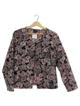 Vorschaubild 1 von Leichte Jacke Damen Gr. 40 Mehrfarbig Blumenmuster