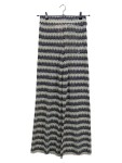Vorschaubild 1 von Damen Stoffhose Strickhose Mehrfarbig Gestreift Gr. 36 W28 S Bohemian