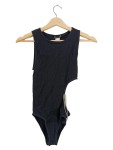 Vorschaubild 1 von Damen Body Schwarz Gr. 34 XS Cut-Out Strass Kette Rippstrick Party