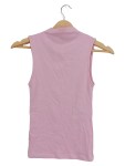 Vorschaubild 1 von Damen Pullunder Top Rosa Gr. 36 S Rollkragen Ärmellos Basic