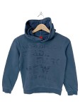 Vorschaubild 1 von Kinder Kapuzenpullover Hoodie Blau Gr. 140 Schriftzug Casual