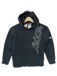 Vorschaubild 1 von Kapuzenpullover Essentials Linear Hoodie Schwarz Gr. 140