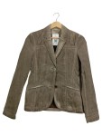 Vorschaubild 1 von Damen Blazer Braun Gr. 34 XS Baumwolle Casual