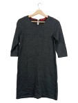 Vorschaubild 1 von Strickkleid Damen Grau Gr. 36 S Meliert Freizeitkleid Casual
