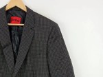 Vorschaubild 4 von Sakko Herren Gr. 52 Grau Kariert Business Jackett Blazer
