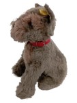Vorschaubild 1 von Kuscheltier Stofftier Hund Cosy Schnauz Vintage 25cm Grau