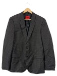 Vorschaubild 1 von Sakko Herren Gr. 52 Grau Kariert Business Jackett Blazer