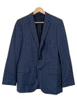Vorschaubild 1 von Sakko Herren Blau Gr. 46 S Business Anzug Jackett Meliert