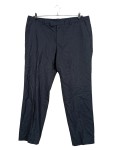 Vorschaubild 1 von Anzughose Herren Blau Gestreift W39, 56, 3XL Business Wolle