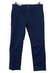 Vorschaubild 1 von Herren Stoffhose Chino Blau Gr. W36 L31 Slim Fit Baumwolle