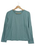 Vorschaubild 1 von Damen Pullover Langarmshirt Basic Grün Gr. 38 M
