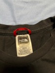 Vorschaubild 3 von Herren T-Shirt Schwarz Gr. 44, XS Logo-Print Casual Baumwolle