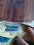 Vorschaubild 3 von T-Shirt Kinder Gelb Gr. 80 Baumwolle Tiermotive Casual Kurzarm