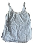 Vorschaubild 1 von Damen Tank Top Ärmellos Gestreift Blau Weiß Baumwolle Casual Basic Gr. 34
