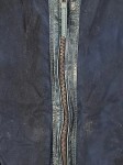 Vorschaubild 4 von Lederjacke Herren Gr. 48/M Blau Uni Vintage Langarm Freizeit Herbst/Winter