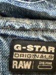 Vorschaubild 4 von Herren Jeans Tapered Fit Blau Destroyed Gr. 46 W36 L30