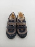 Vorschaubild 2 von Lauflernschuhe Mädchen Leder Klettschuh Braun Gr. 28 Blumen