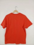 Vorschaubild 2 von Herren T-Shirt Casual Orange Gr. 50 L Logo Kurzarm Baumwolle