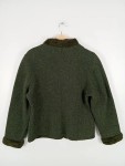 Vorschaubild 2 von Trachtenjacke Damen Gr. 40/L Grün Polyacryl Meliert Traditionell Knopf