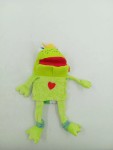 Vorschaubild 3 von Handpuppe Frosch Froschkönig Grün Kasperletheater Plüsch