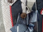 Vorschaubild 3 von Herren Stoffhose Chino Grau Meliert Gr. 48 W32 Casual