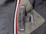 Vorschaubild 3 von Herren Pullover V-Ausschnitt Blau Gr. 48 M Baumwolle Seide