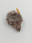 Vorschaubild 2 von Kuscheltier Igel Braun 6 cm Plüschtier Stofftier Knopf im Ohr