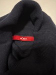 Vorschaubild 3 von Damen Pullover Rollkragen Blau Gr. 40 Viskose Baumwolle Basic