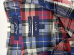 Vorschaubild 3 von Freizeithemd Herren Gr. 50 L Kariert Mehrfarbig Langarm Button-Down