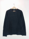Vorschaubild 2 von Herren Pullover Blau Gr. 50 L Basic Baumwolle