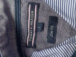 Vorschaubild 2 von Herren Business Hemd Blau Gestreift Gr. 50 L Slim Fit Baumwolle