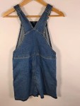 Vorschaubild 3 von Jeanskleid Kinder Gr. 134 Blau Baumwolle Polyester Elasthan Casual