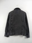 Vorschaubild 2 von Jeansjacke Teddyfutter Herren Schwarz Gr. 50 L 100% Baumwolle