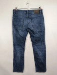 Vorschaubild 2 von Herren Jeans Straight Leg Blau Used Look Gr. 44 W35