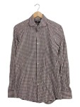 Vorschaubild 1 von Herren Business Hemd Braun Kariert Gr. 40 Slim Fit Baumwolle