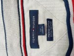 Vorschaubild 2 von Herren Pullover Weiß Gr. 46 S Rundhals Rippstrick Baumwolle