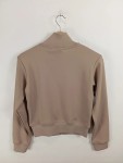 Vorschaubild 5 von Damen Blouson Jacke Beige Gr. 34 XS Casual Reißverschluss Logo