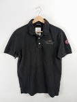 Vorschaubild 5 von Poloshirt Herren Gr. 50 L Schwarz Logo Kurzarm Baumwolle
