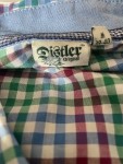Vorschaubild 3 von Trachtenhemd Herren kariert Mehrfarbig Gr. 48 M Hirsch Stickerei
