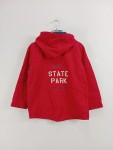 Vorschaubild 2 von Parka Kinder Rot Gr. 116 Polyester Schriftzug Outdoor Freizeit