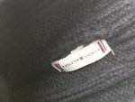 Vorschaubild 4 von Strickmütze Beanie Herren Blau Wolle Logo Rippstrick Uni
