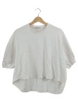 Vorschaubild 1 von Damen T-Shirt Oversized Weiß Gr. 34 XS Asymmetrisch Casual