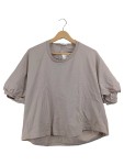 Vorschaubild 1 von Damen Pullover Beige Gr. 34 XS Kurzarm Oversized Casual
