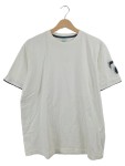 Vorschaubild 1 von Damen T-Shirt Weiß Gr. 40 L Casual Kurzarm Baumwolle